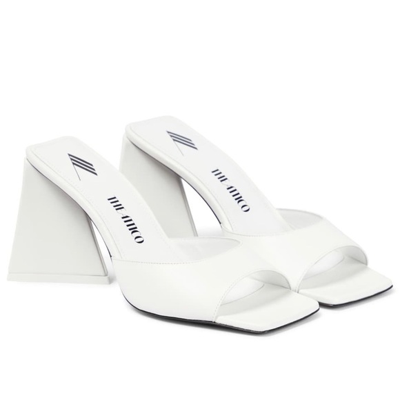 COPY - The Attico Devon square-toe mules size 37.5 Brand New - Picture 1 of 9